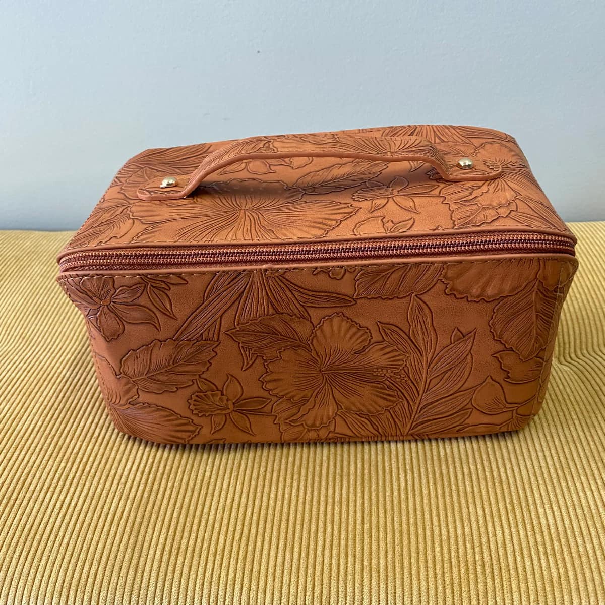Flat Lay Cosmetic Bag