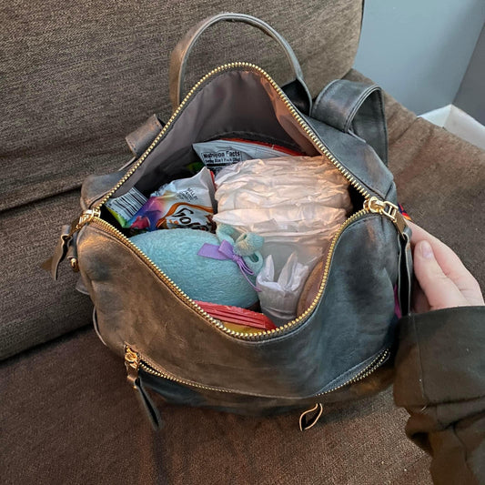 The Brooke Backpack - Light Leopard