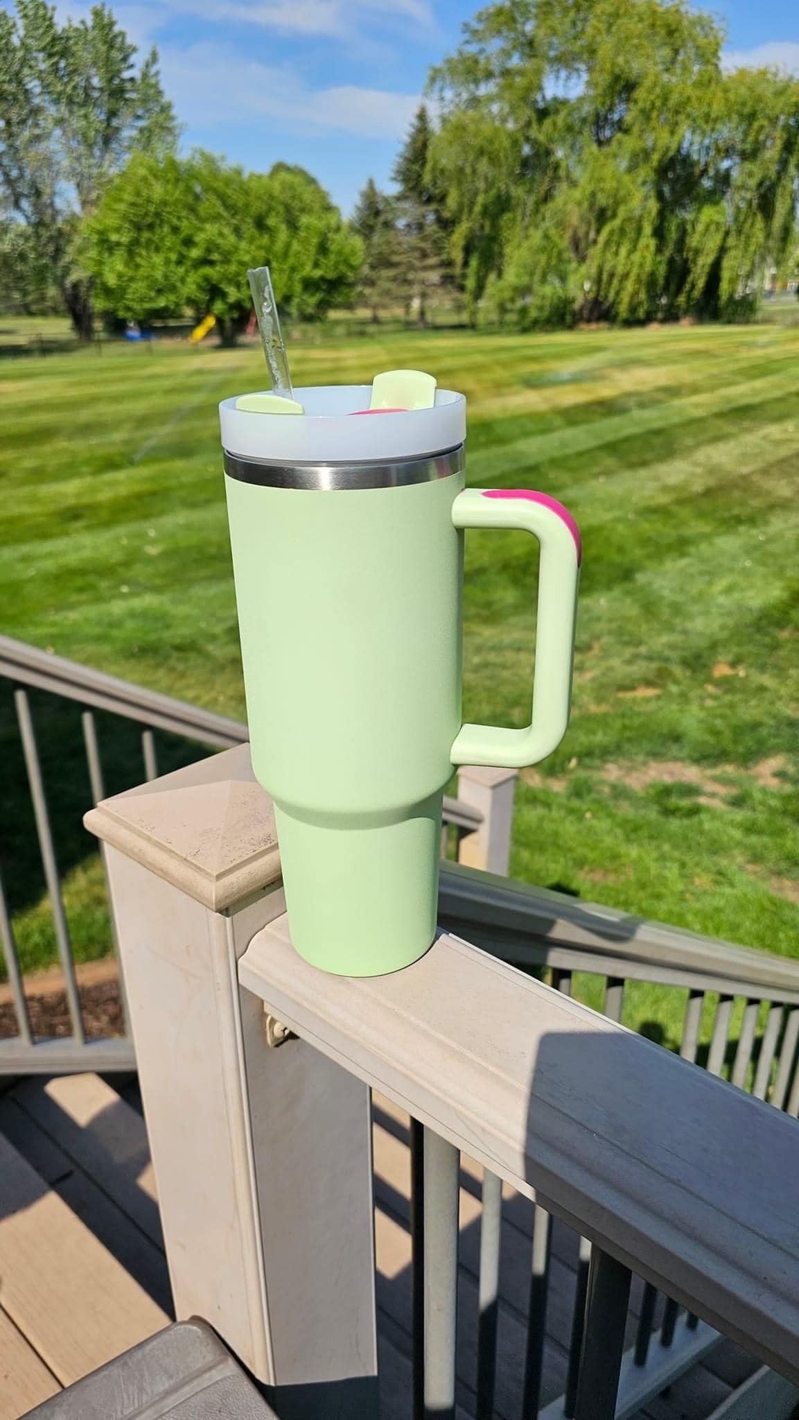 40oz Insulated Tumbler - Watermelon