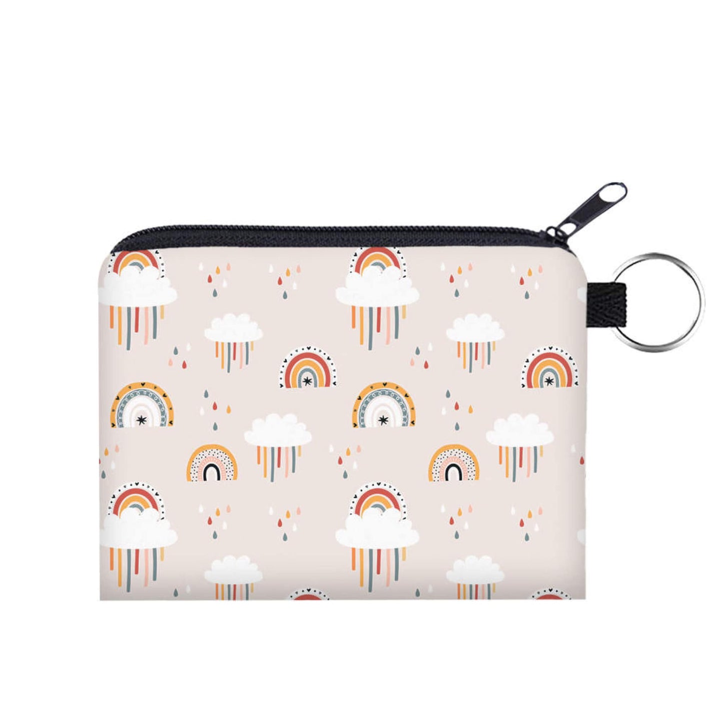Boho Rainbow Coin Pouch