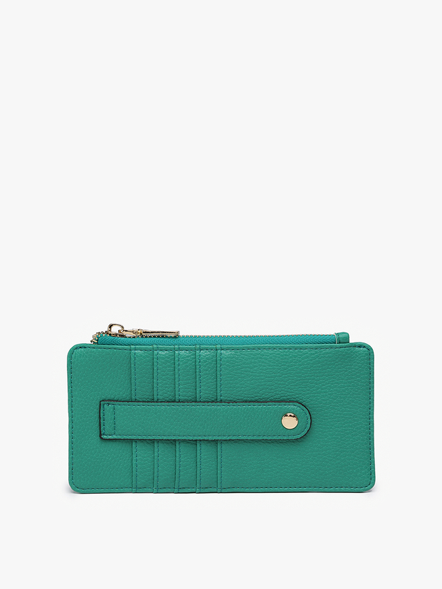 Slim Card Holder Wallet - Kelly Green
