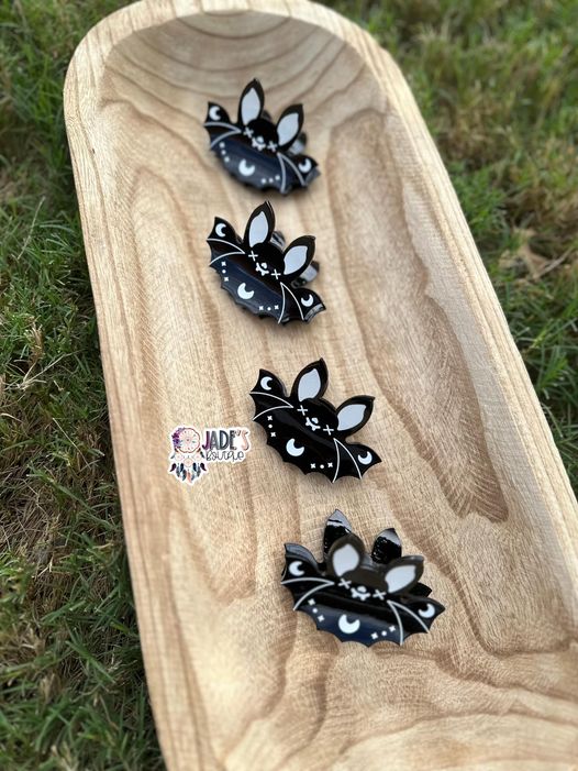 Bat Hair Clip