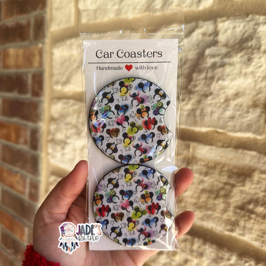 Ears Car Coasters