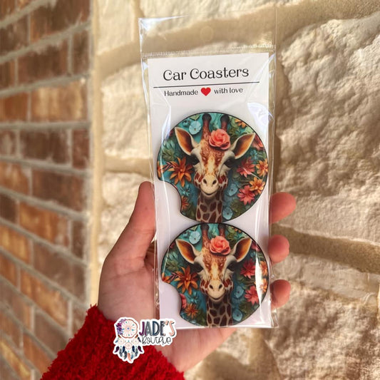 Giraffe Car Coasters