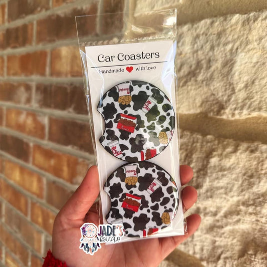Chick-Fil-A Car Coasters