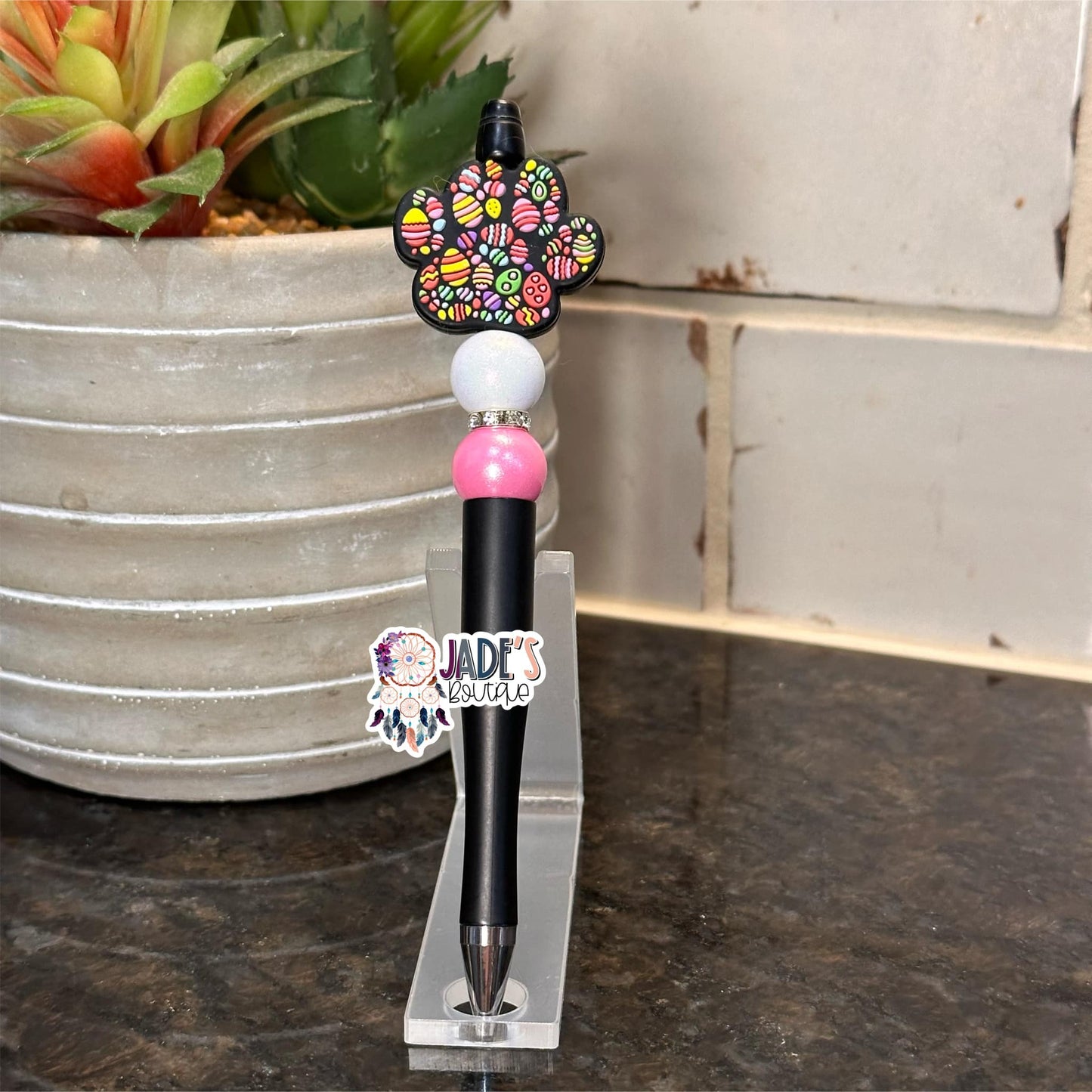 Egg Paw Print Pen