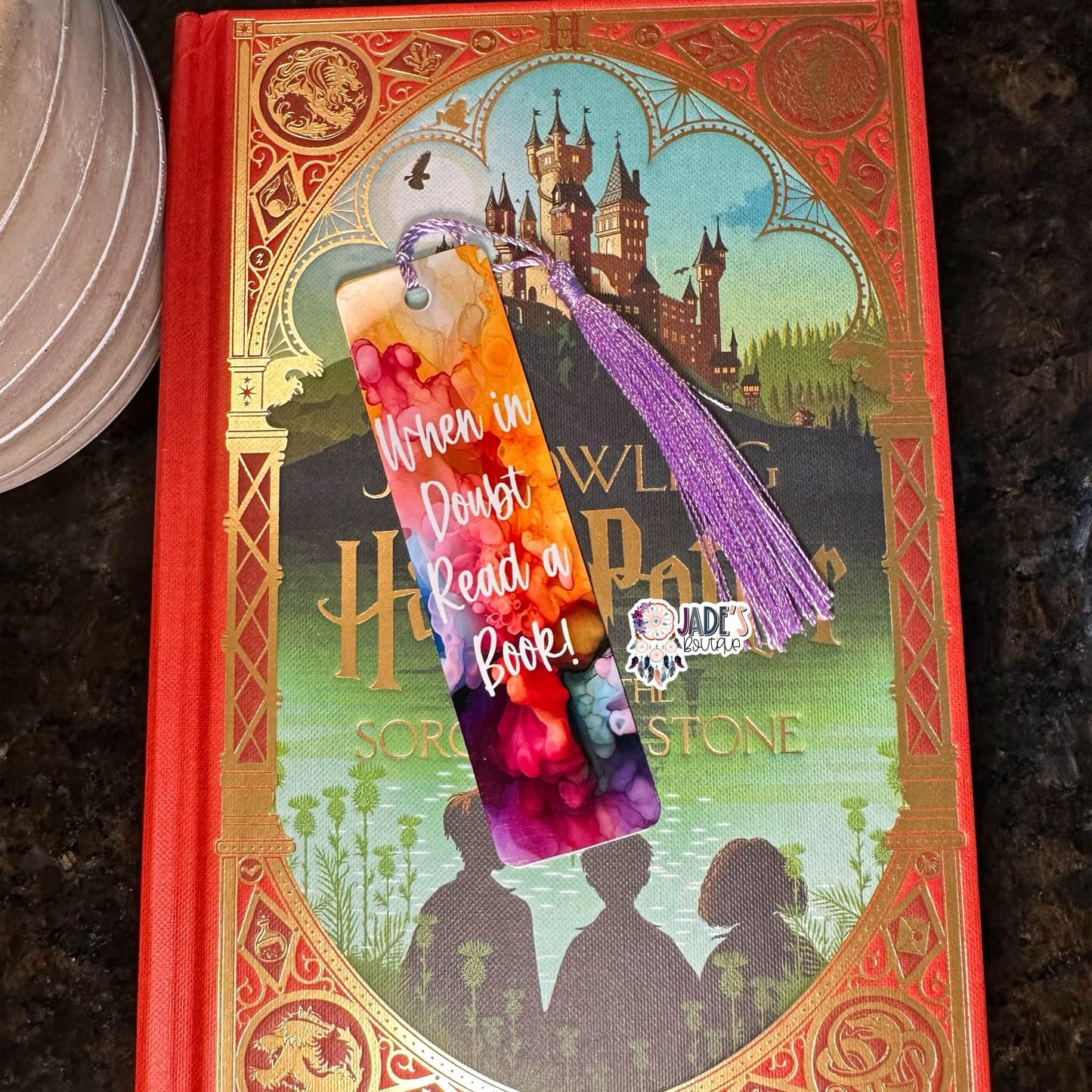 When in Doubt Read a Book Bookmark