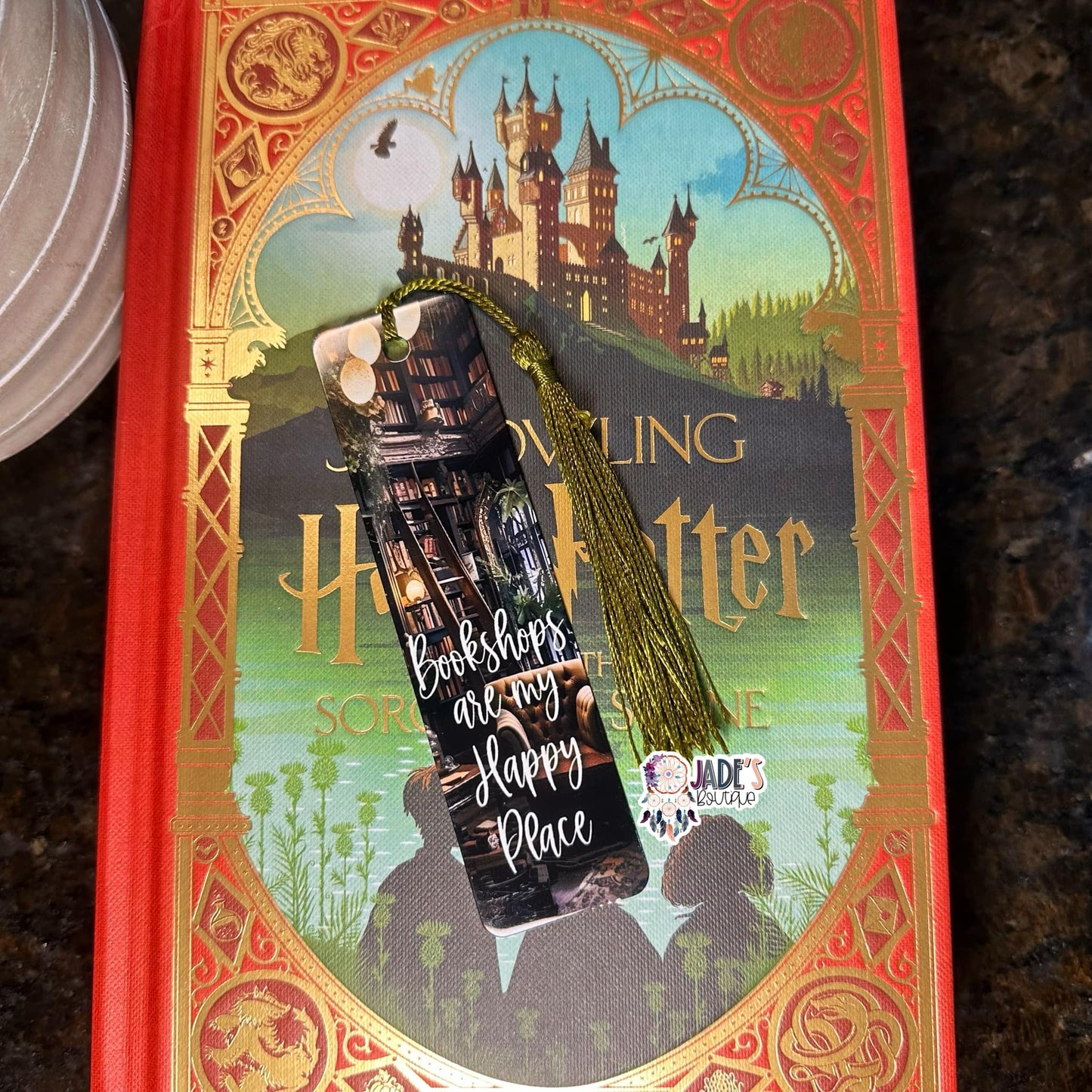Bookshops are my Happy Place Bookmark