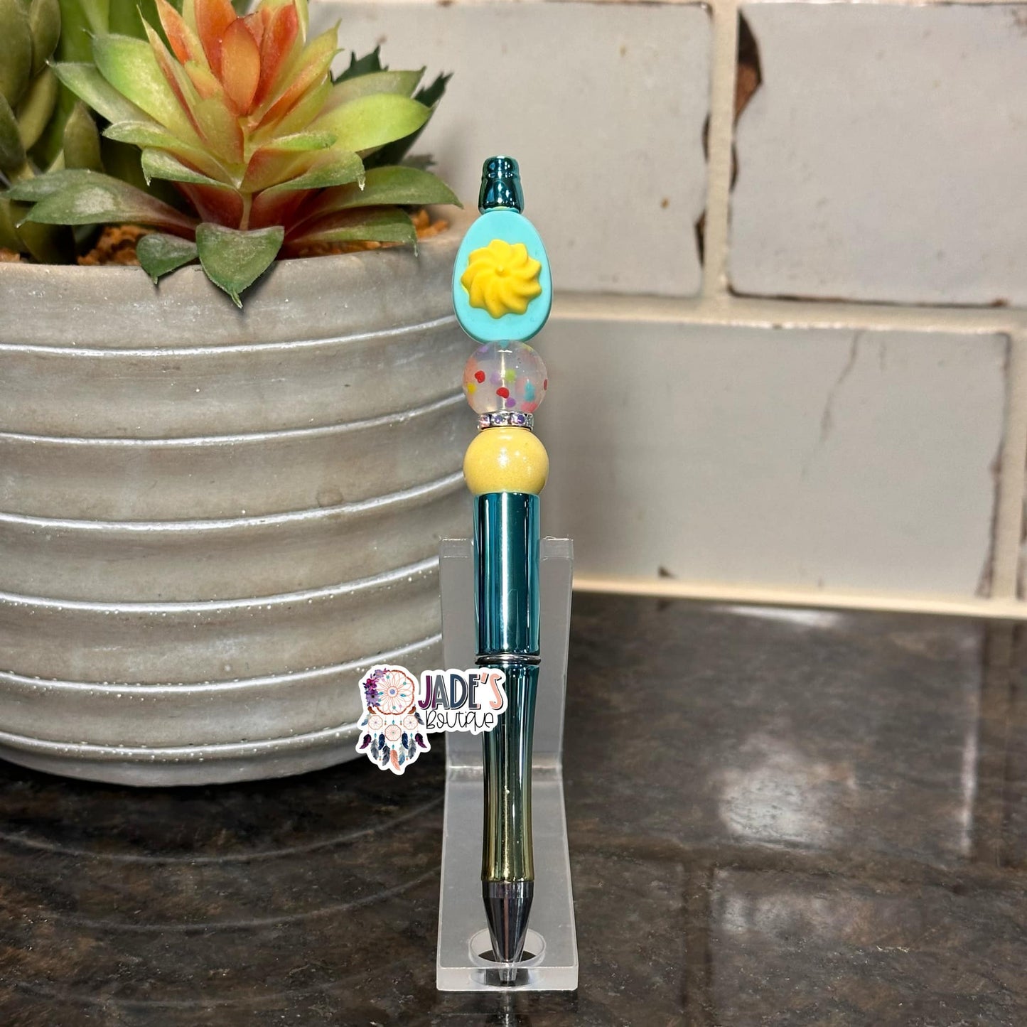 Blue Deviled Egg Pen