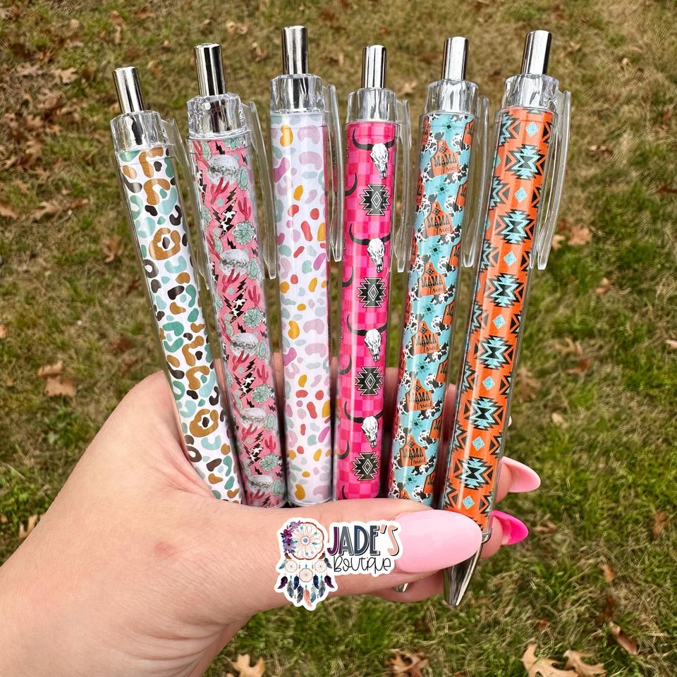 Western Themed Pens