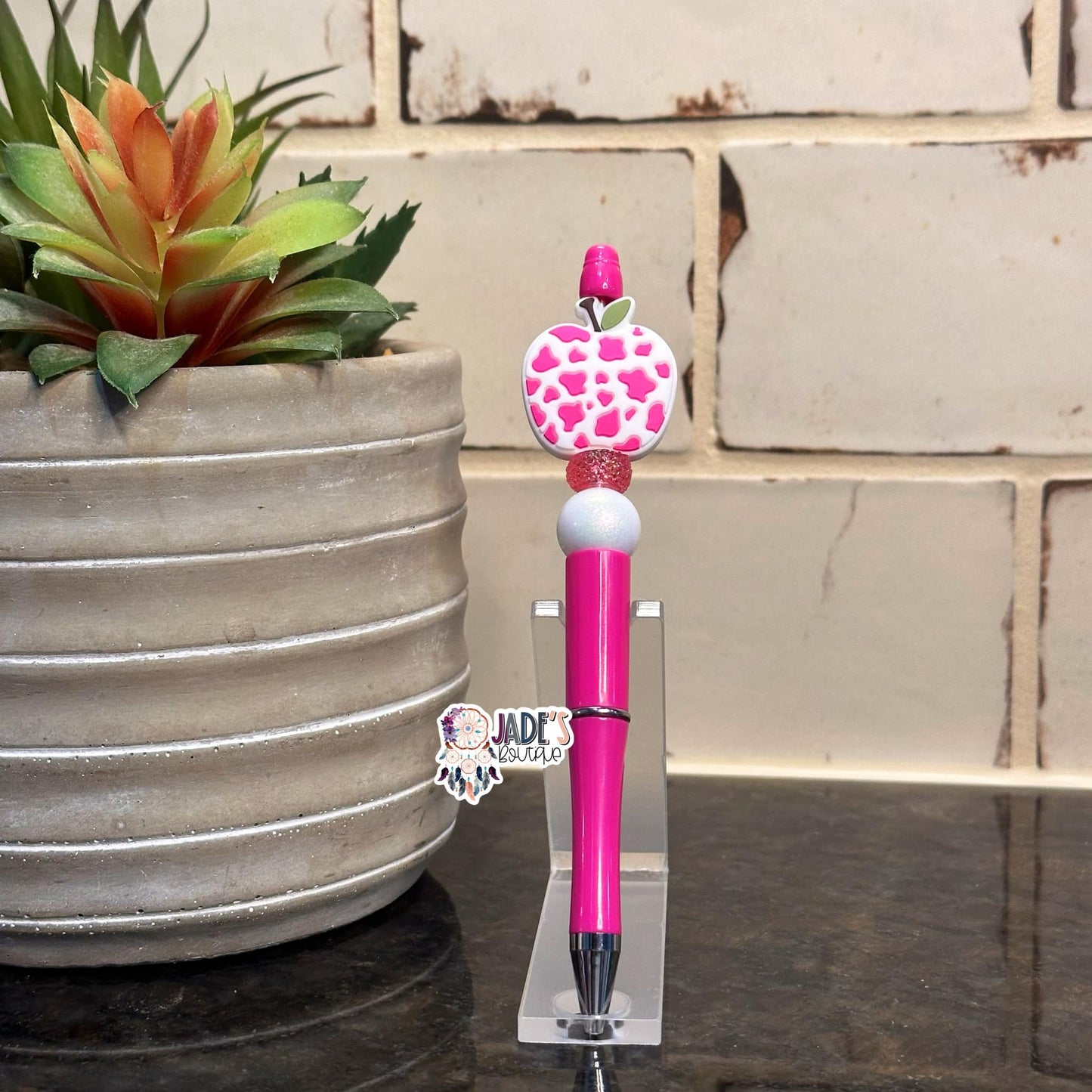 Apple Pink Cow Pen