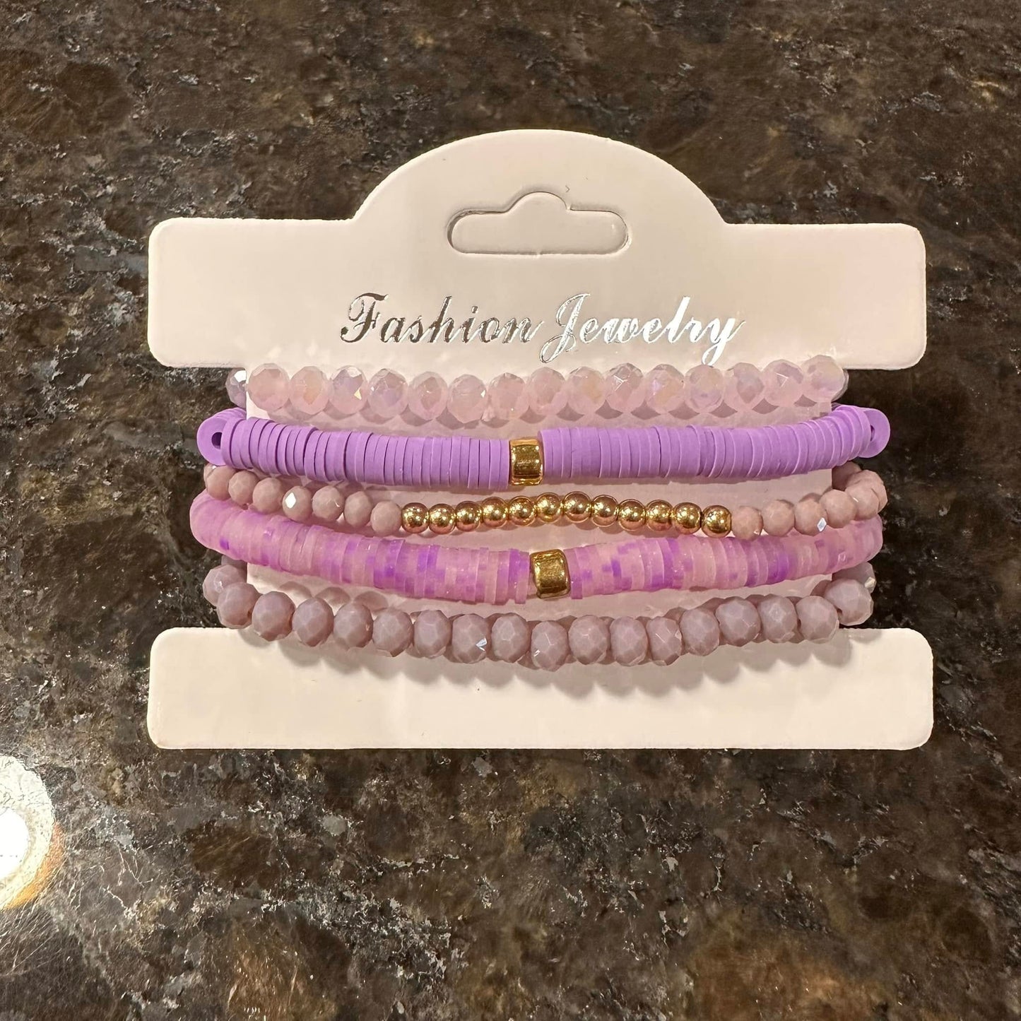 Everyday Bracelet Stacks - Purple Skies