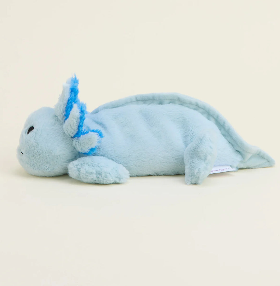 Blue Axolotl Warmies Junior