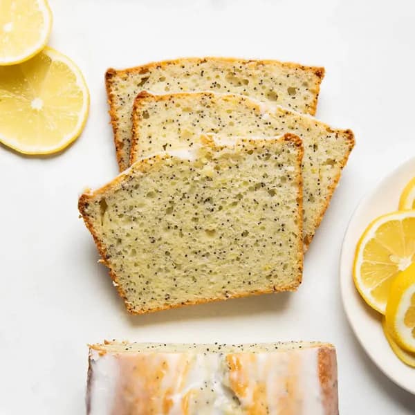 Soberdough Lemon Poppy Seed Bread