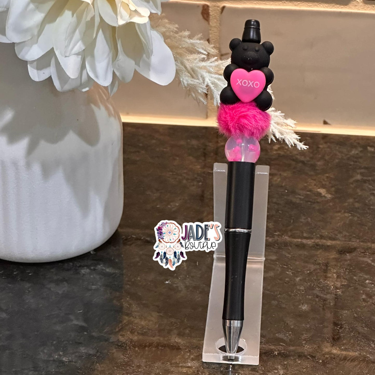 3D XOXO Bear Pen