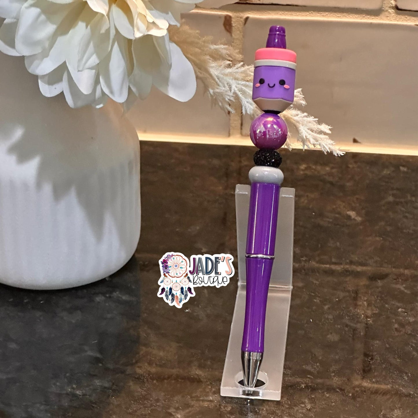 3D Purple Pencil Pen