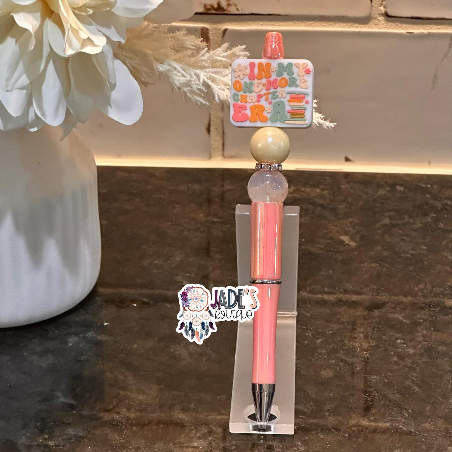 In My One More Chapter Era Peach Pen