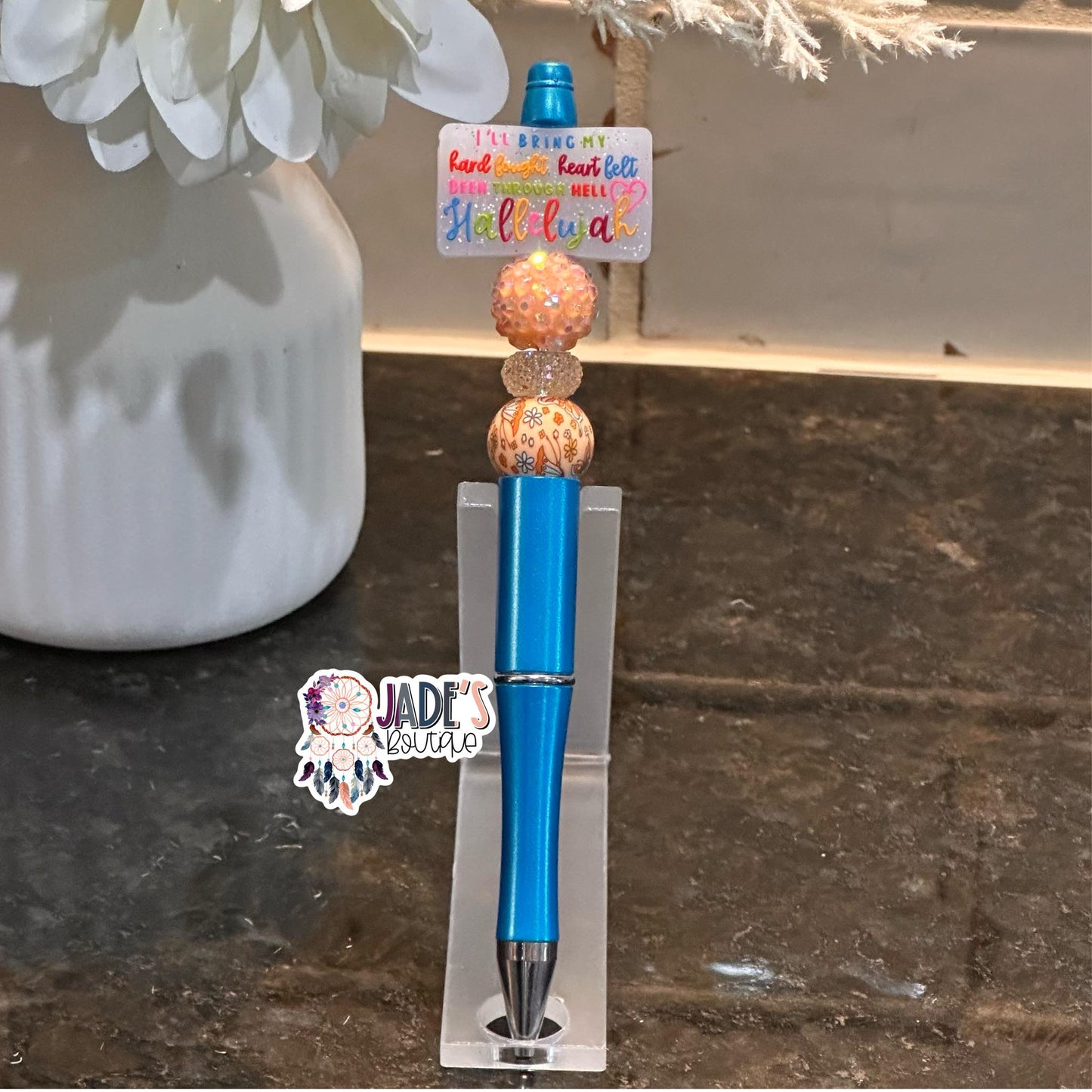 I'll Bring My Hard Fought, Heart Felt Been Through Hell Hallelujah Pen