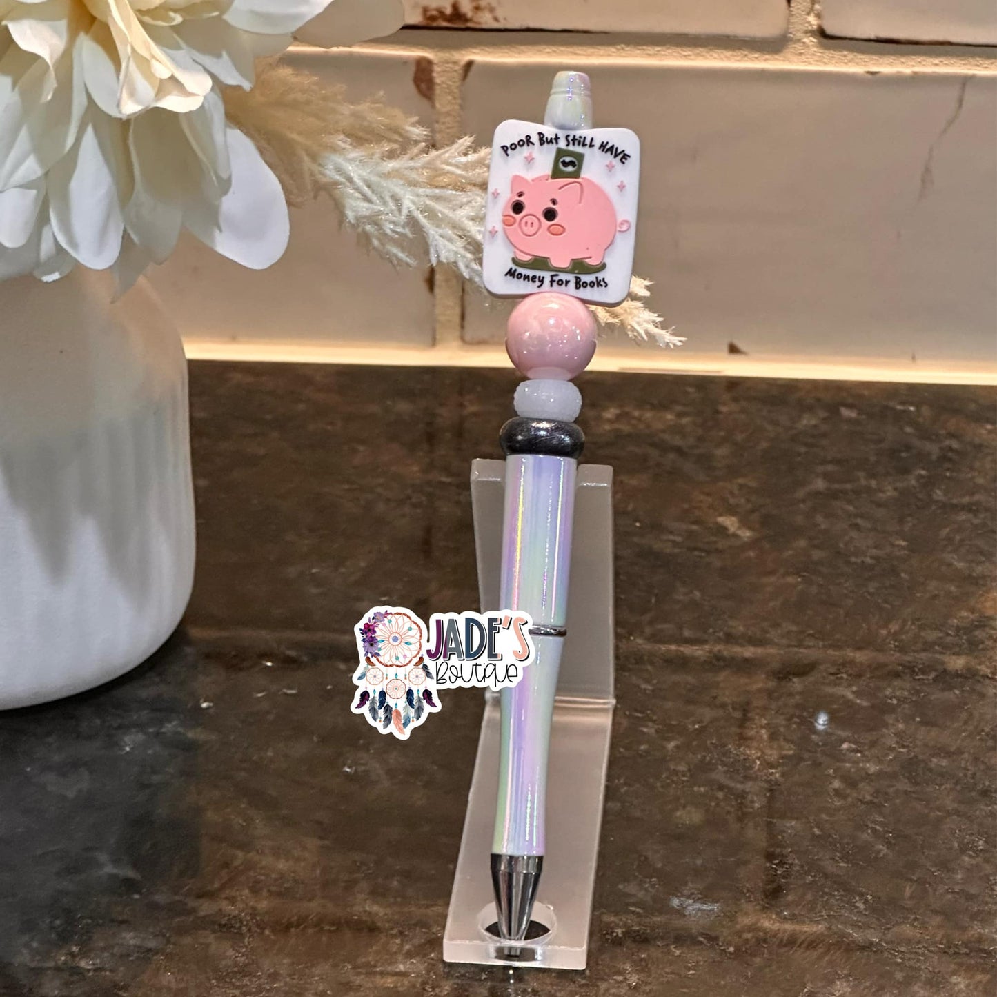 Poor But Still Have Money For Books Pen