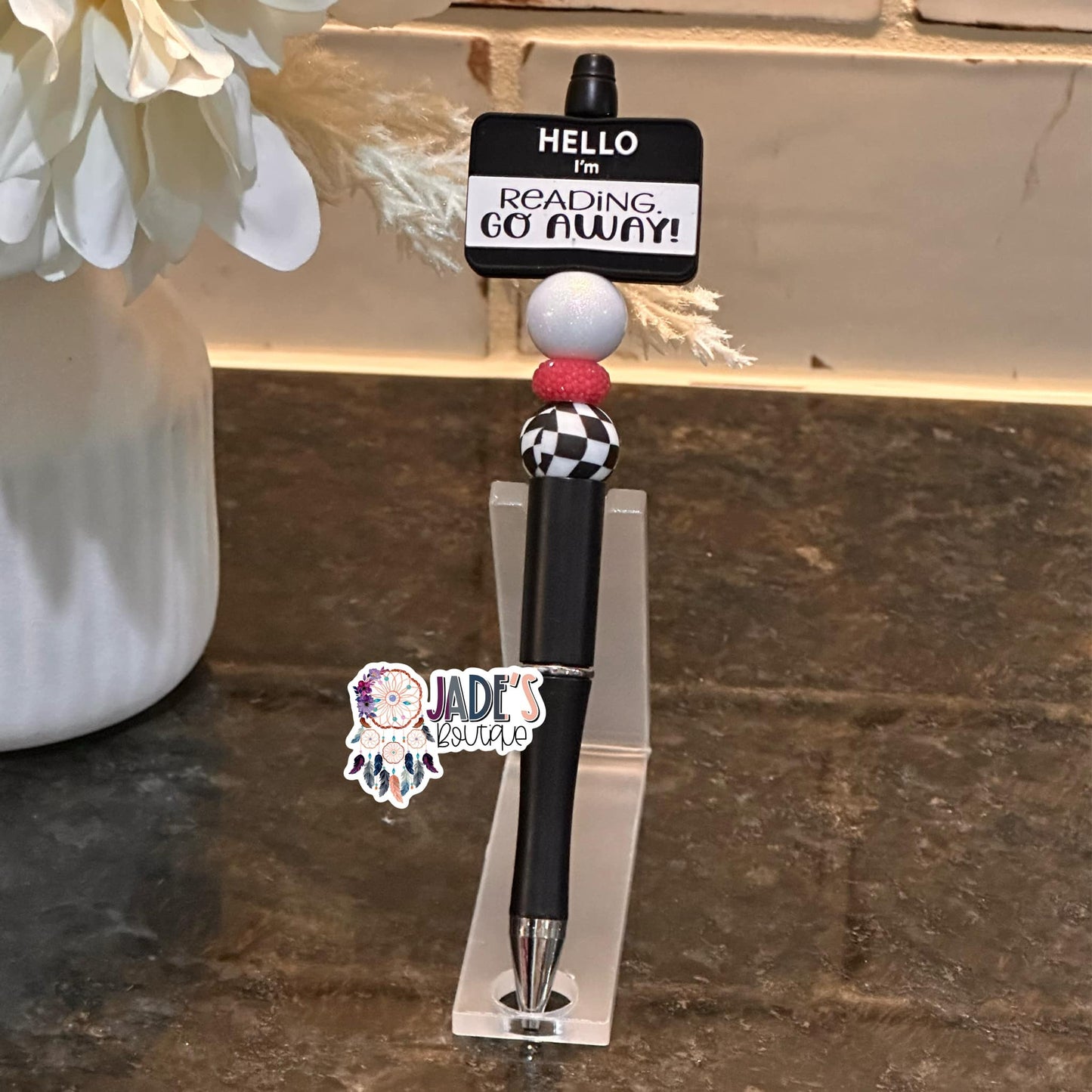 Hello I'm Reading, Go Away Pen