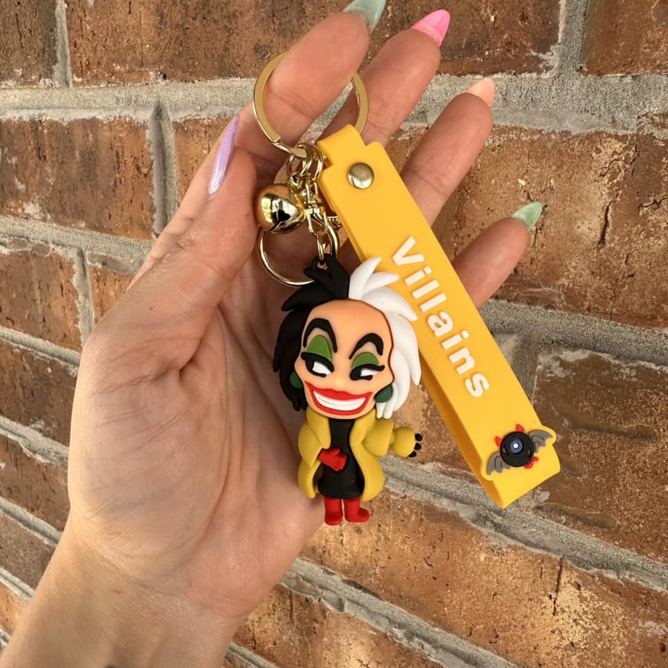 Dog Villain Keychain