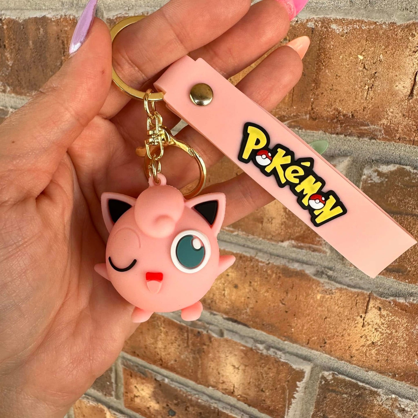 Jigglypuff Keychain
