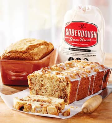 Soberdough Apple Fritter Bread