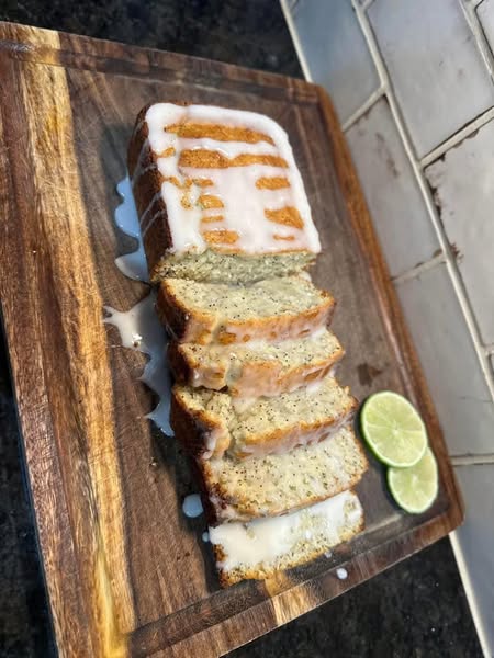 Soberdough Lemon Poppy Seed Bread