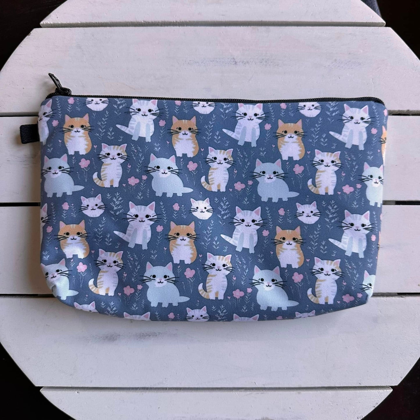 Blue Cat Pouch