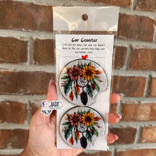 Dreamcatcher Car Coasters