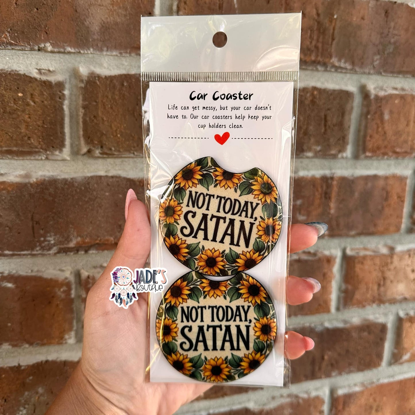 Sunflower Not Today, Satan Car Coasters
