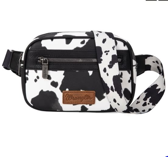 Cow Print Belt Bag