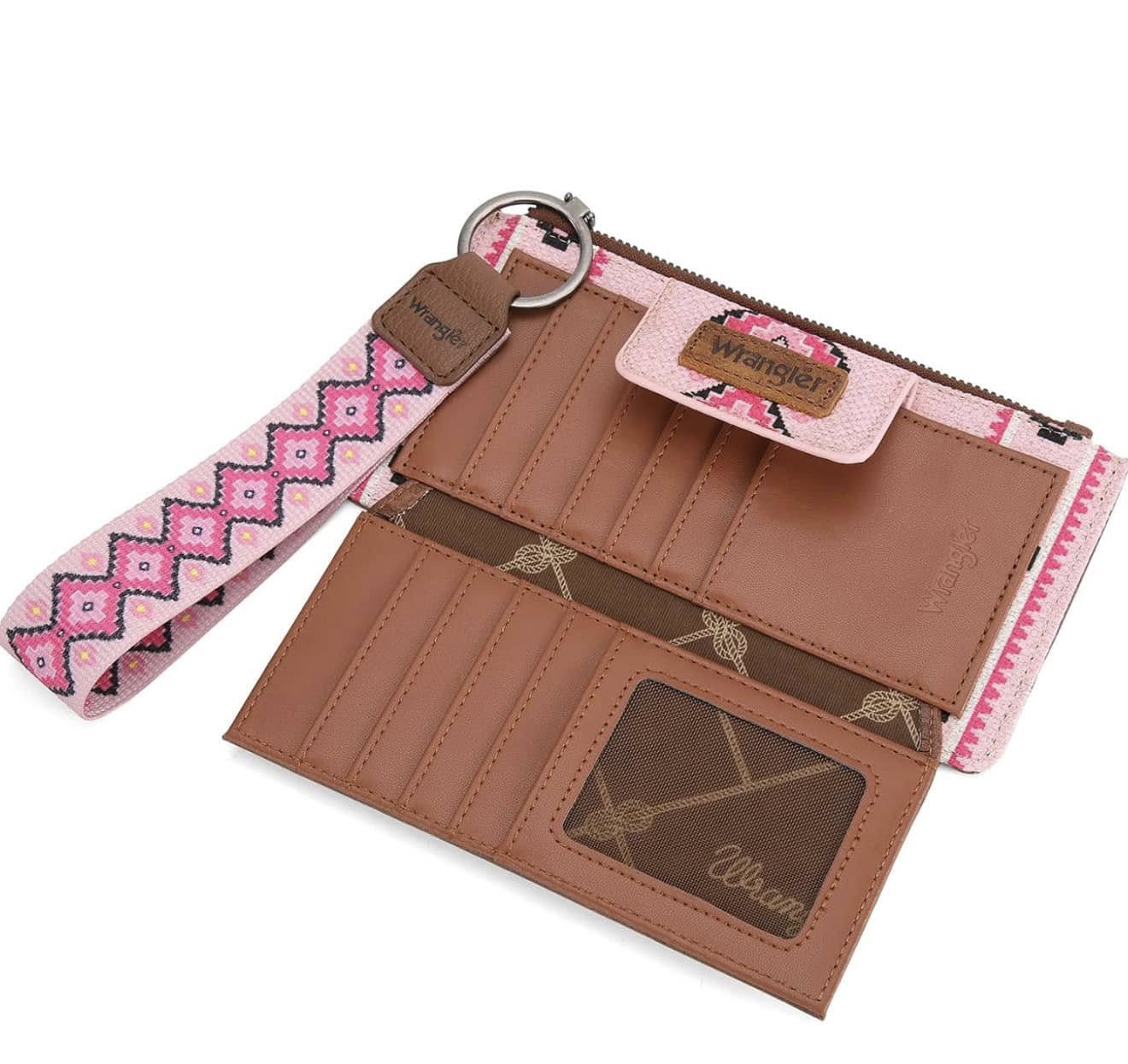 Wrangler Wristlet Wallet - Pink