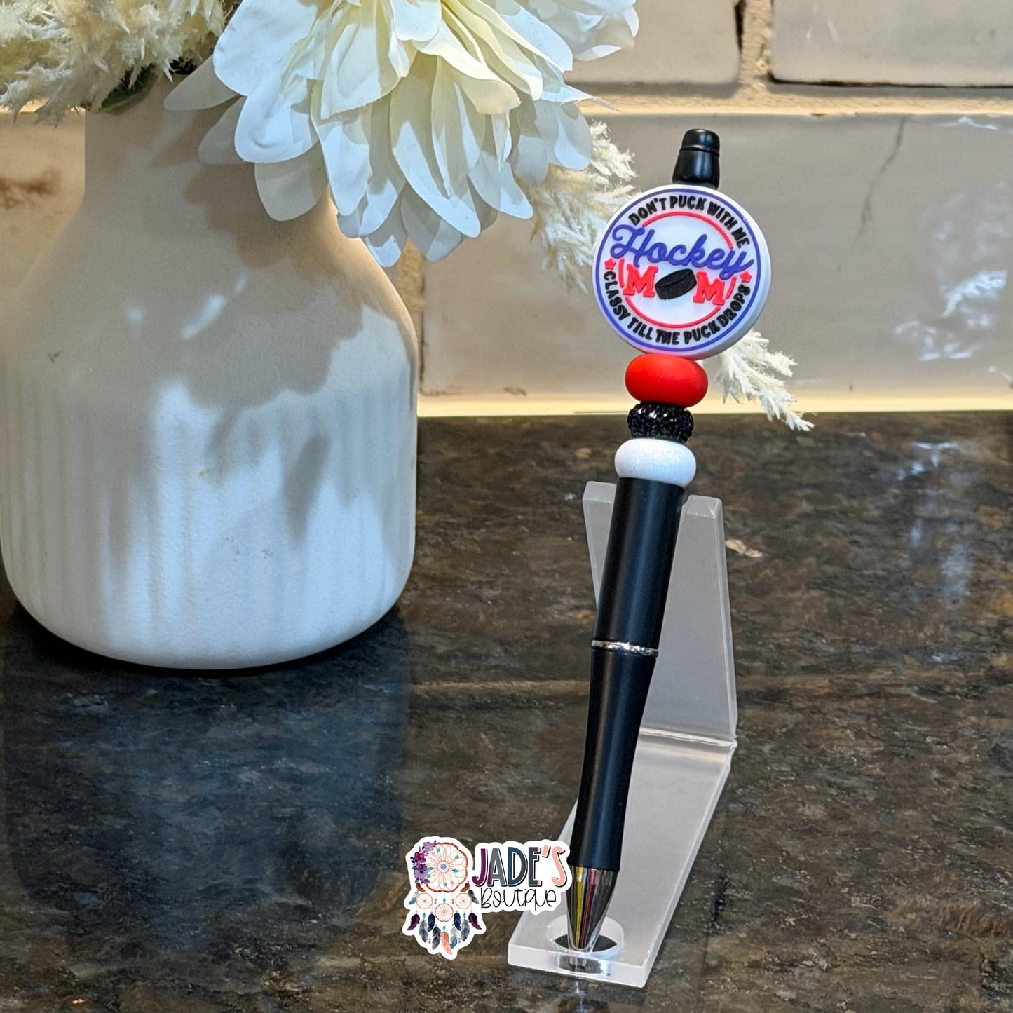 Hockey Mom Don't Puck With Me Classy Till The Puck Drops Pen