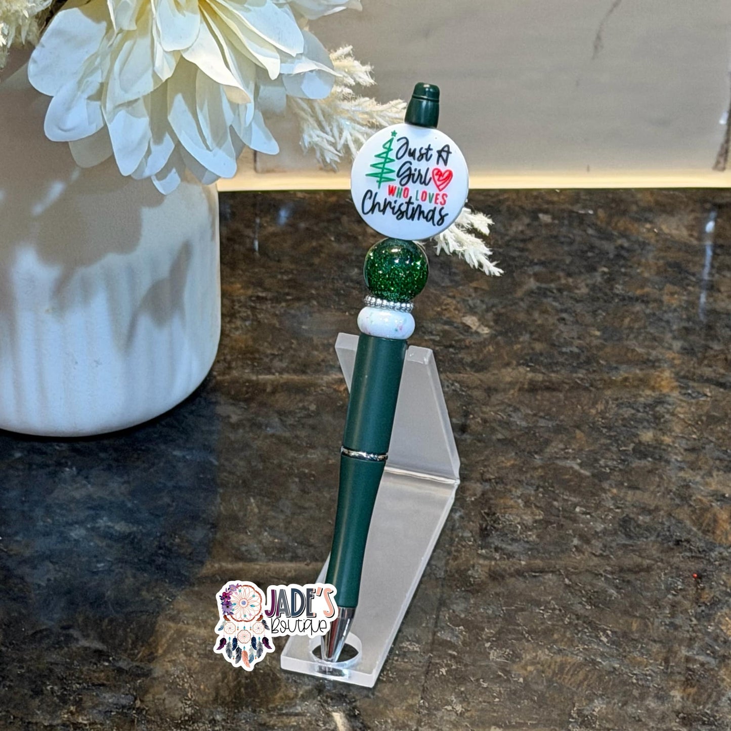 Just A Girl Who Loves Christmas Pen