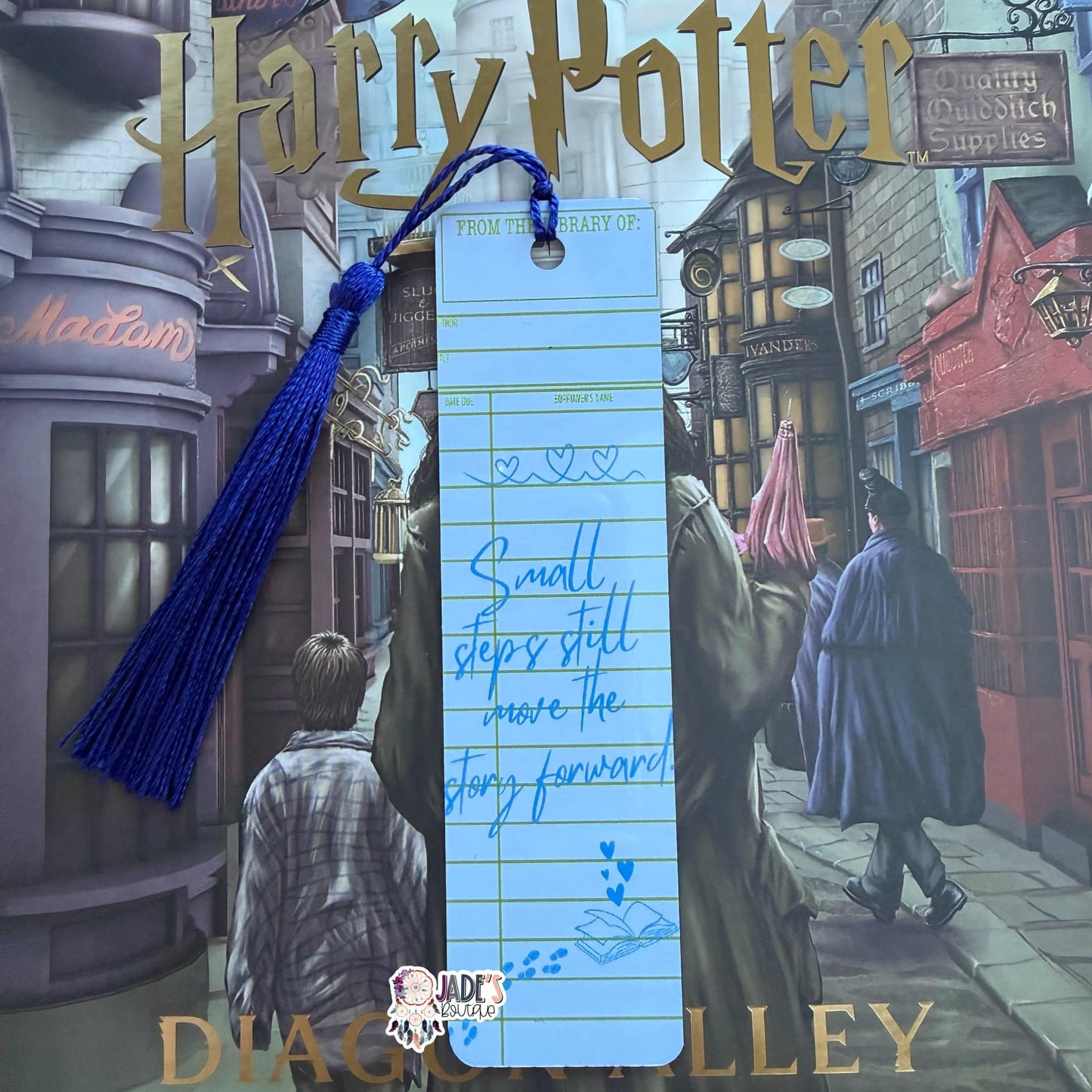 Small Steps Still Move The Story Forward Bookmark
