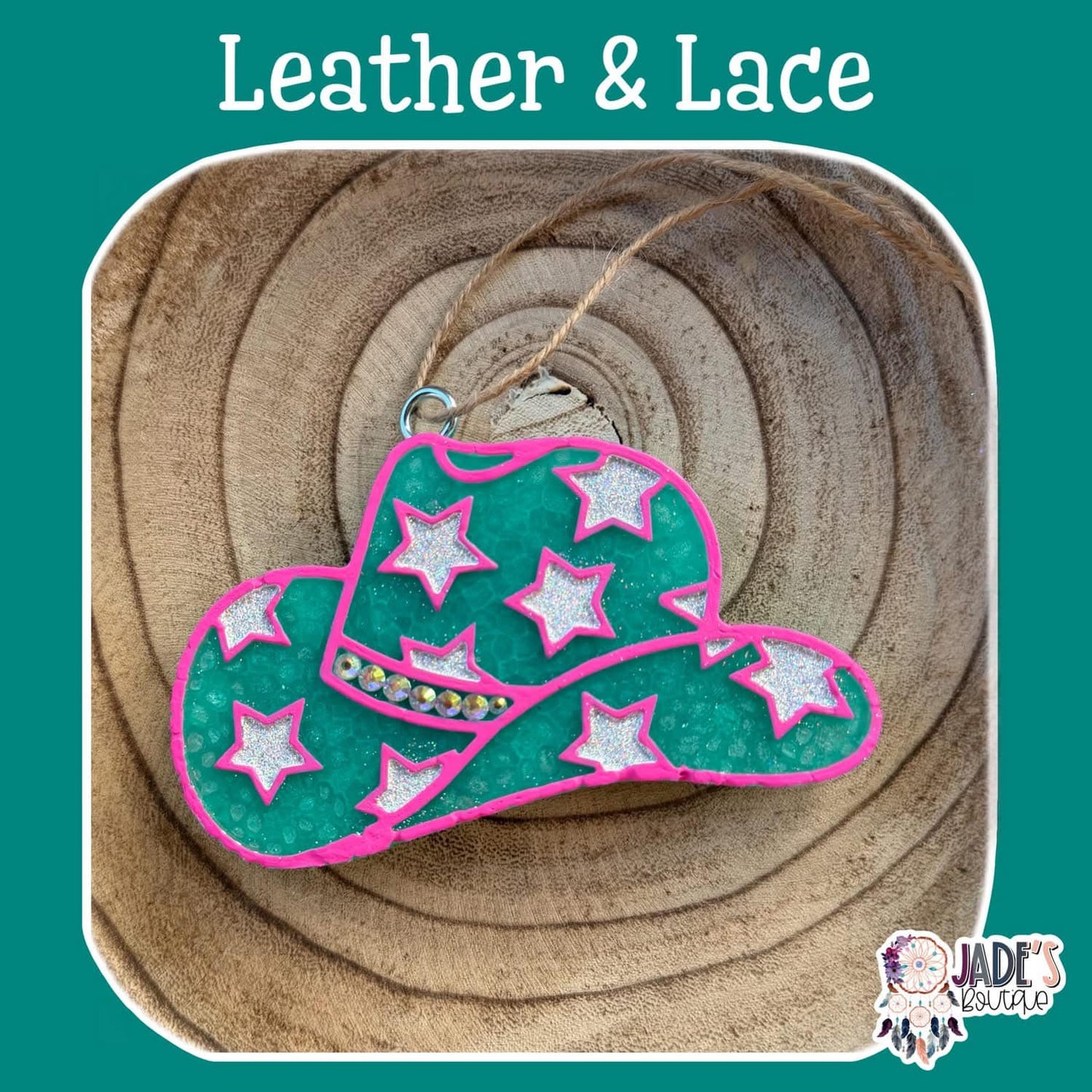 Cowgirl Hat - Leather & Lace