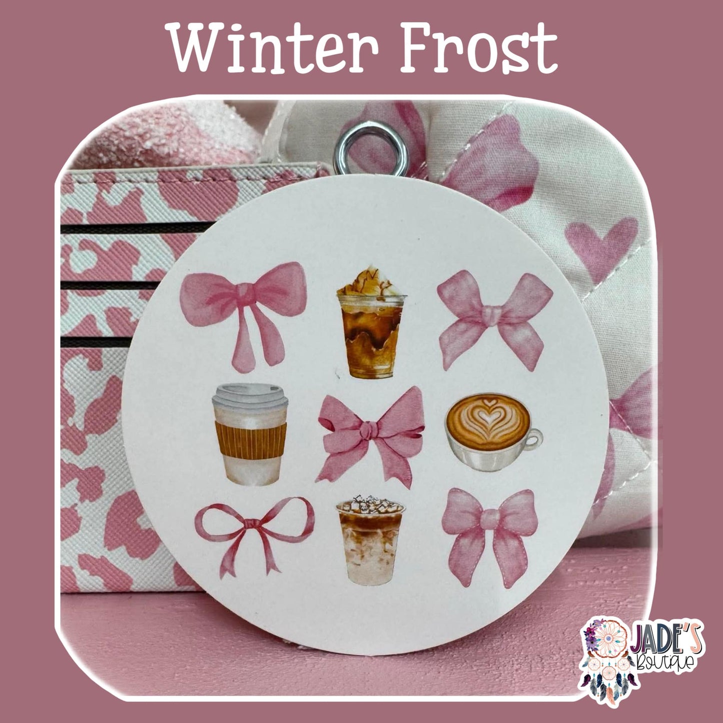 Cup of Joy Bow - Winter Frost