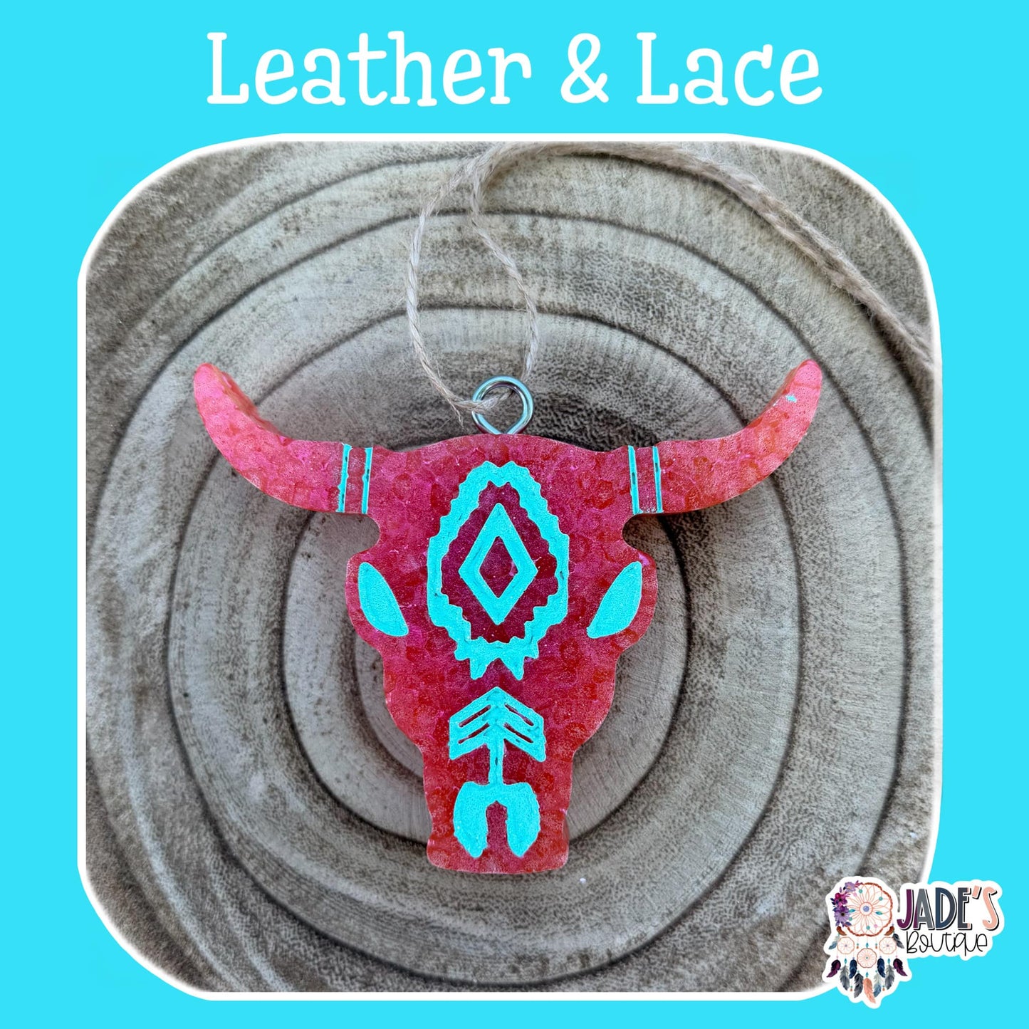 Aztec Skull - Leather & Lace