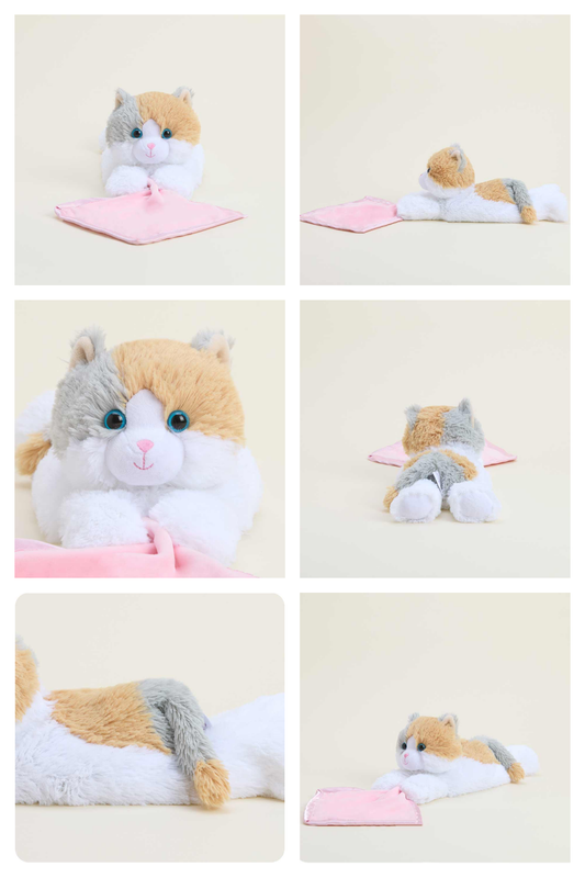 Calico Cat Blankie Warmies