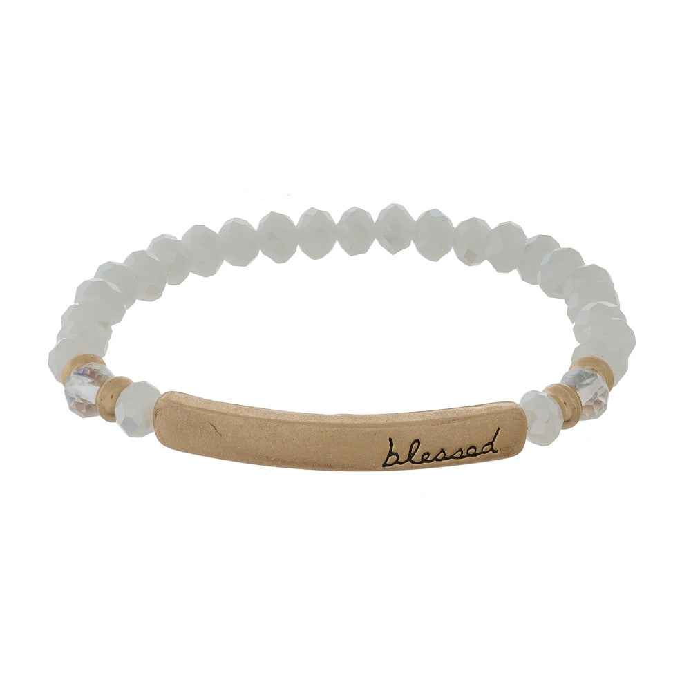 Blessed Bracelet - White