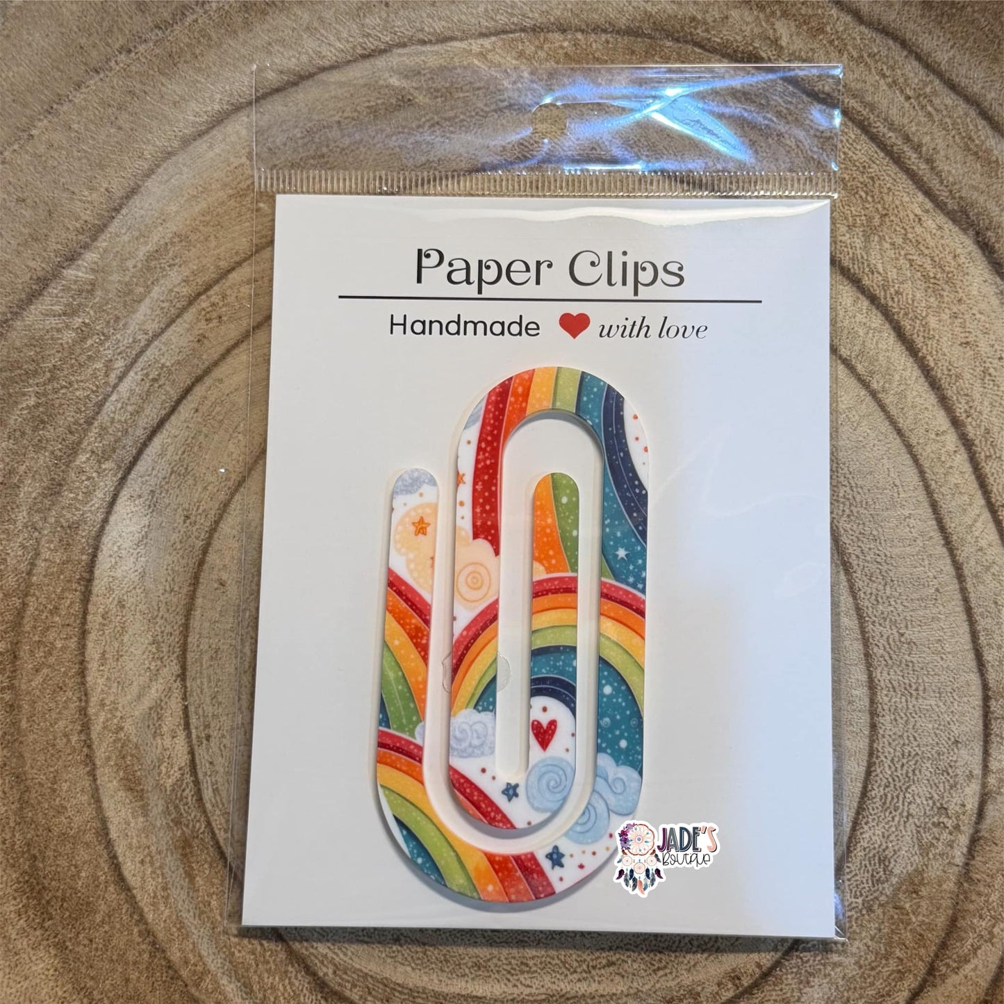 Bold Rainbow Jumbo Paper Clip