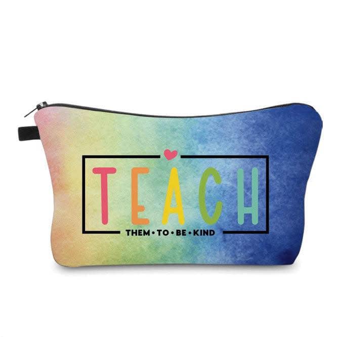 Teach Them To Be Kind Pouch