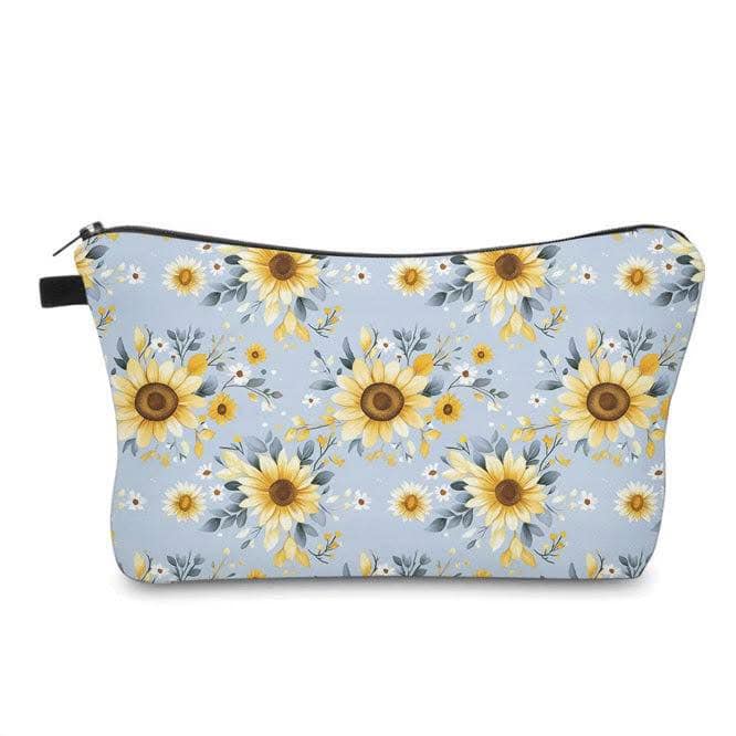 Sunflower Pouch - Blue
