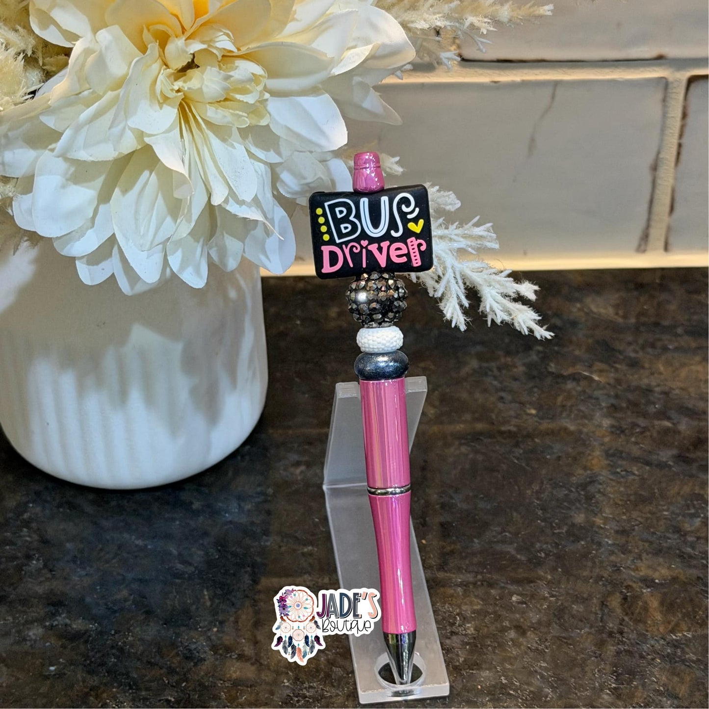 Bus Driver Pen - Pink