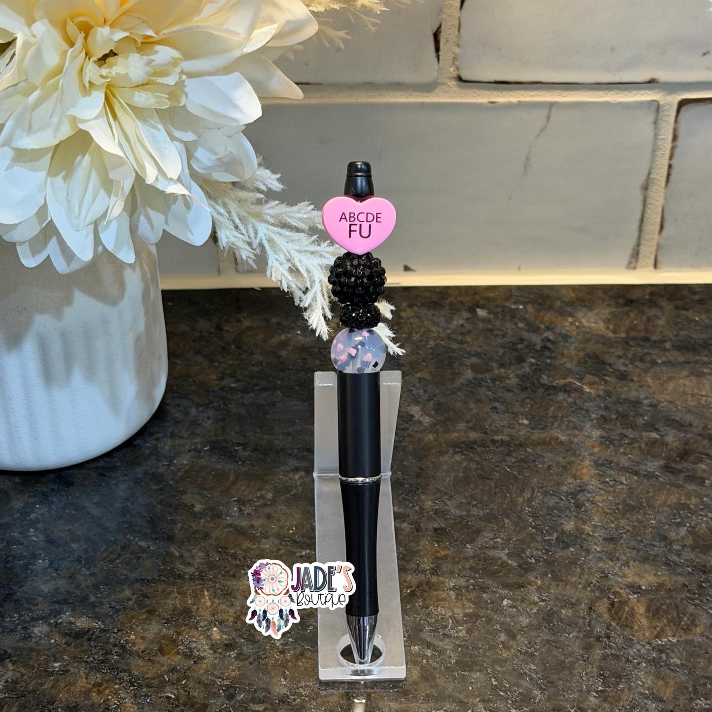 ABCDE FU Heart Pen