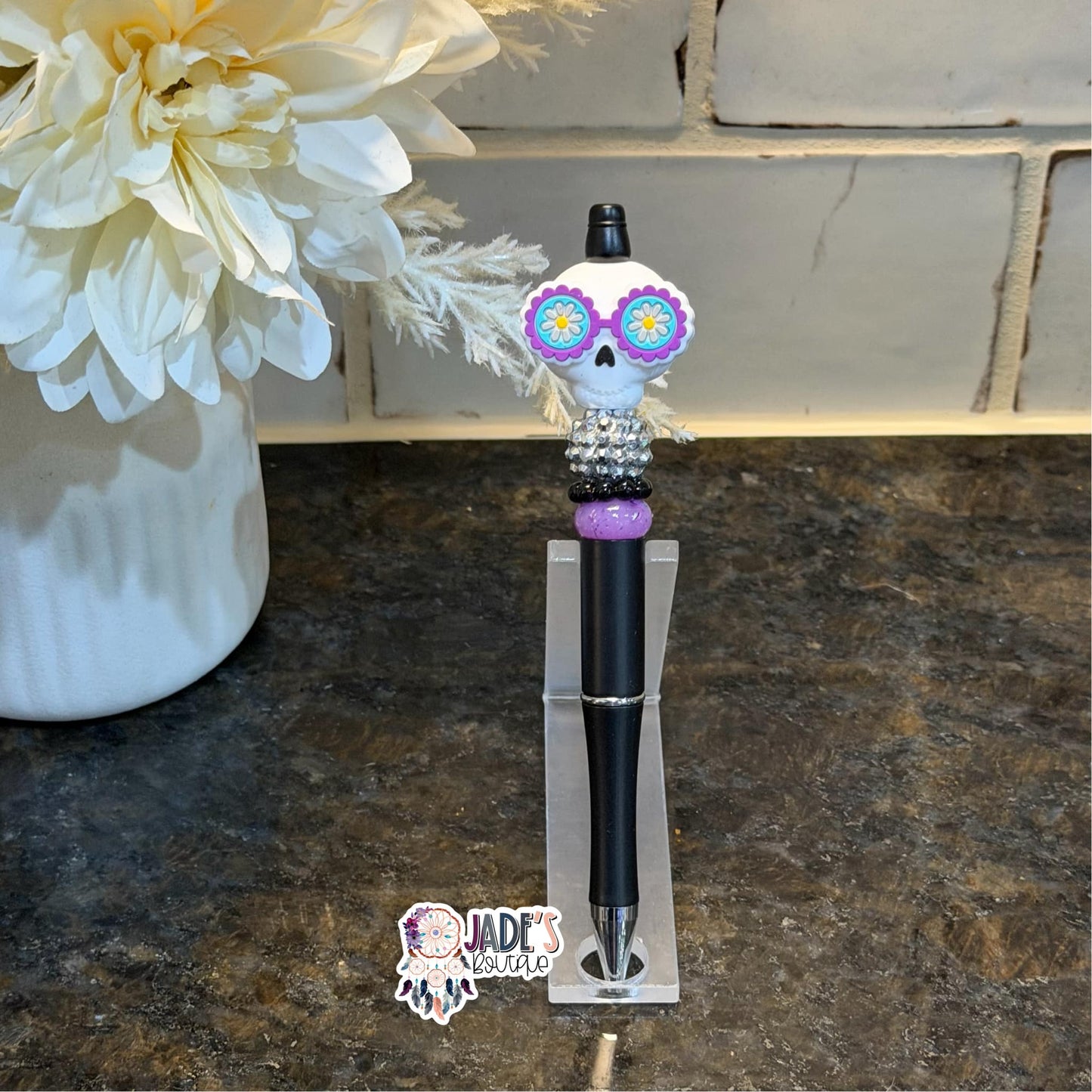 3D Sugar Skull Pen