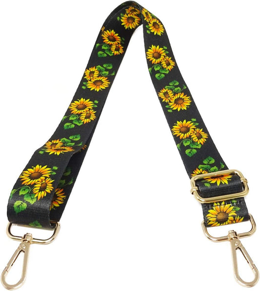 Sunflower Guitar Strap