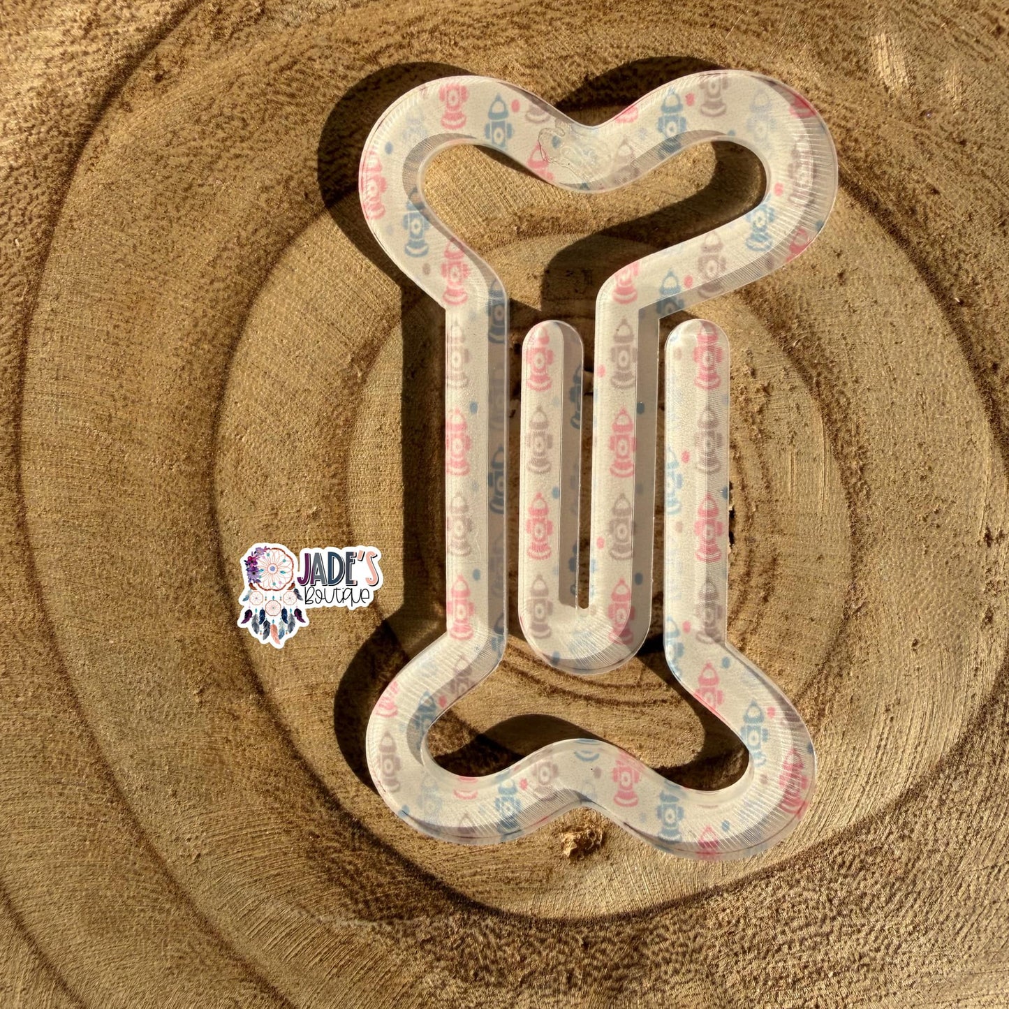 Fire Hydrant Bone Jumbo Paper Clip