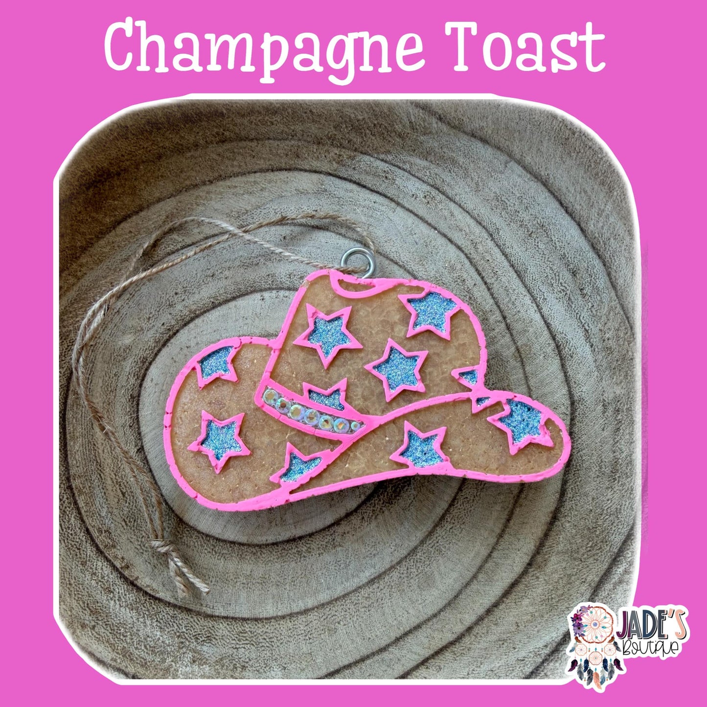 Bling Cowgirl Hat - Champagne Toast